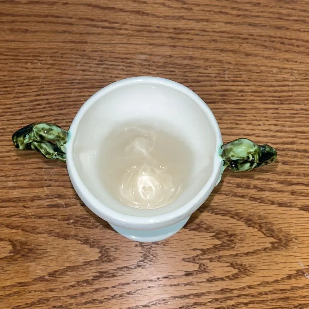 Hull Pottery Vintage Tokay or Tuscany vase or planter grapes & leaves & vines